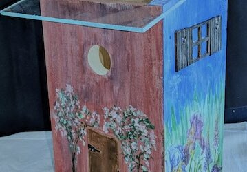 Decorating a Bird House with Anna and Stu Trout