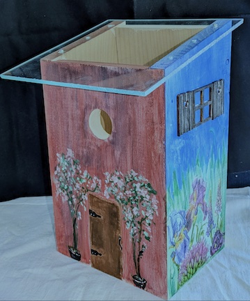 Decorating a Bird House with Anna and Stu Trout