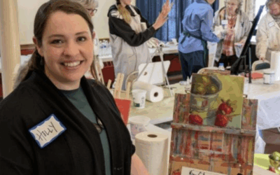 An Acrylic Painting Workshop with Holly Coble was held on March 15