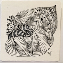 Introduction to Zentangle with Yvonne Sandell, Certified Zentangle Teacher