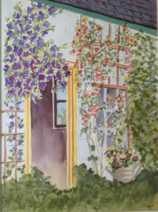 Untitled_watercolor by Evelyn Rice